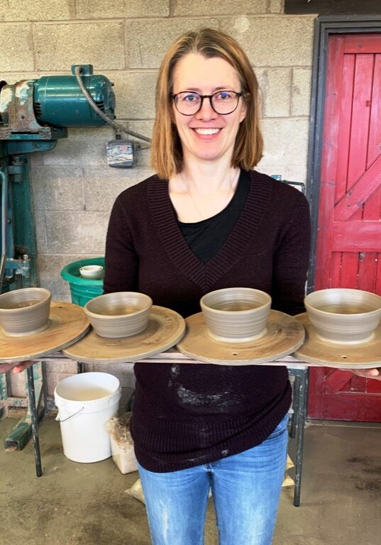 Sole to Soul-Podiatry and wellness practice-Bentham-Gen Hurst-Gen the potter Gen Hurst and her pottery